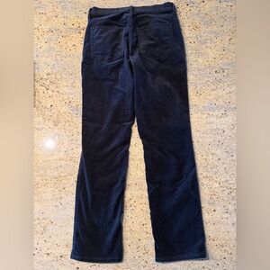 J. Crew Black Corduroy Pants size 27